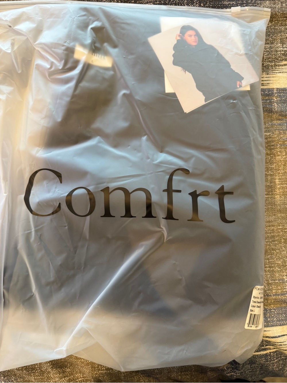 Comfrt sweatpants - black obsidian